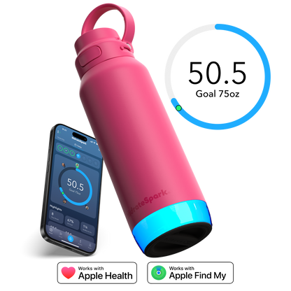 HidrateSpark PRO 2 Smart Bottle – 32 oz for Advanced Hydration Tracking