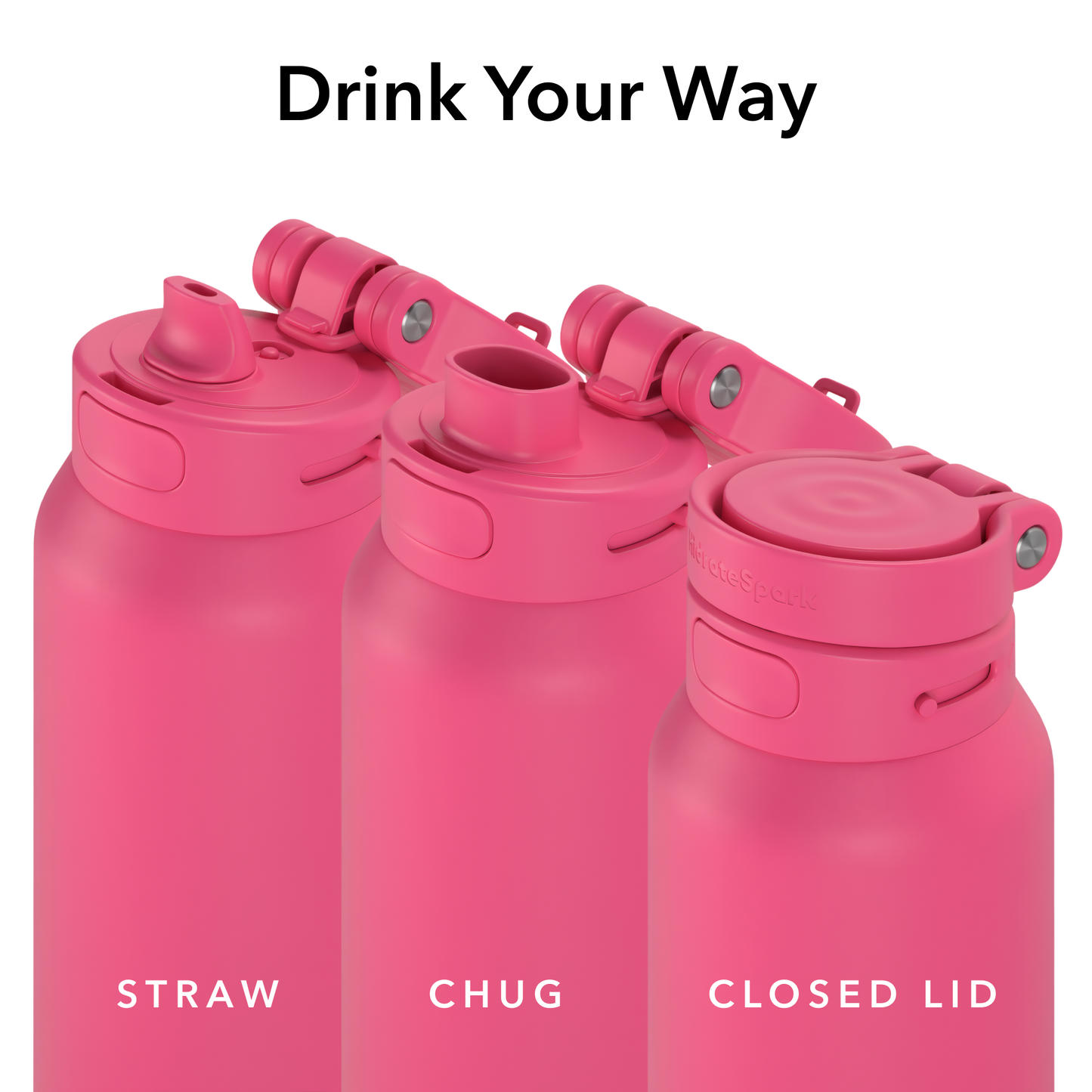 HidrateSpark PRO 2 Smart Bottle – 32 oz for Advanced Hydration Tracking