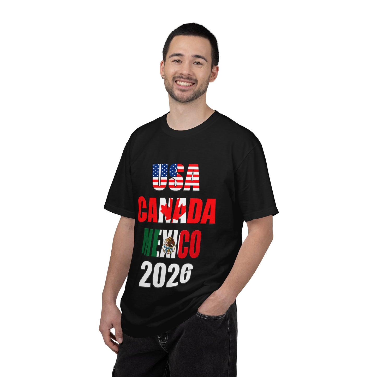 USA Canada Mexico 2026 T-Shirt — North America Soccer Tournament Fan Tee