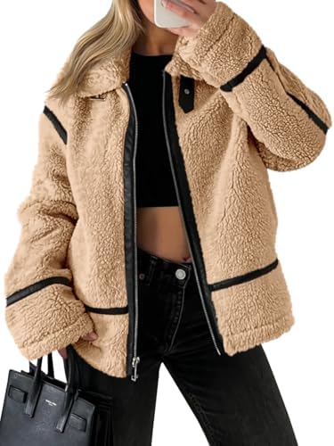 Faux Fur Sherpa Jacket
