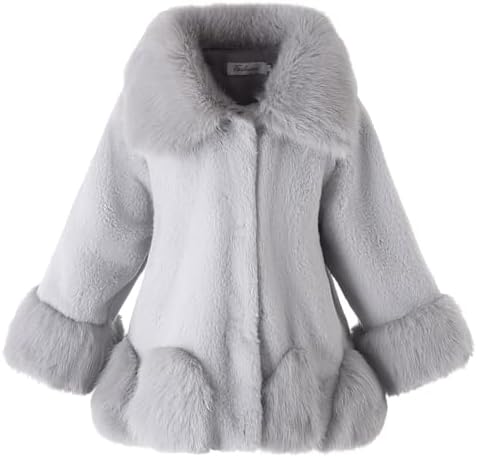 Girls Faux Fur Coat