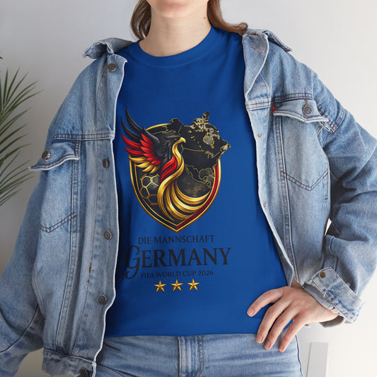 Germany Football Tee — The Mannschaft World Cup 2014 Retro Crest