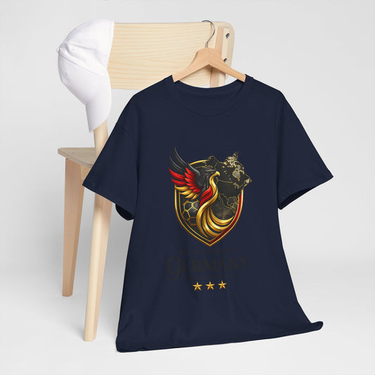 Germany Football Tee — The Mannschaft World Cup 2014 Retro Crest