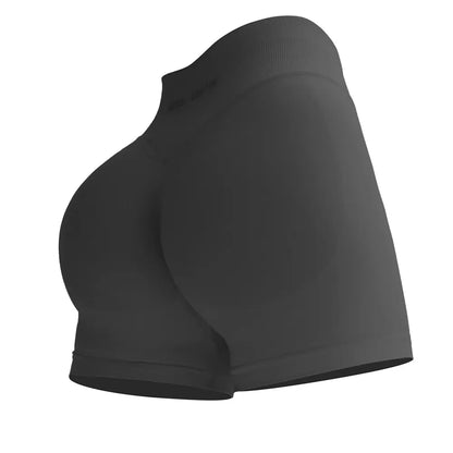 Coral Canton Impact Shorts High Waistband Butt Lifting