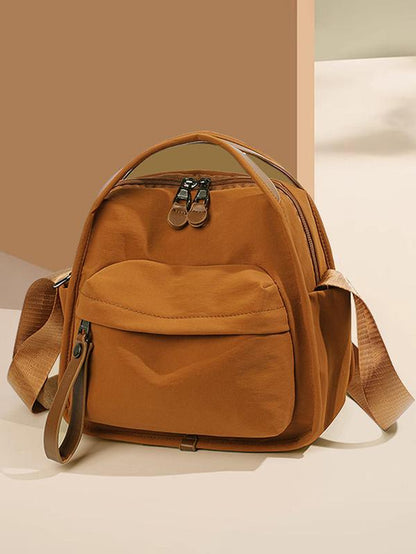 Women'S Elegant Solid Color Shoulder Bag, Fashionable Zipper Crossbody Bag for Daily Use, 2025 Fall & Winter Versatile High-Quality Daily Commuting Bag, Casual Shoulder Bag