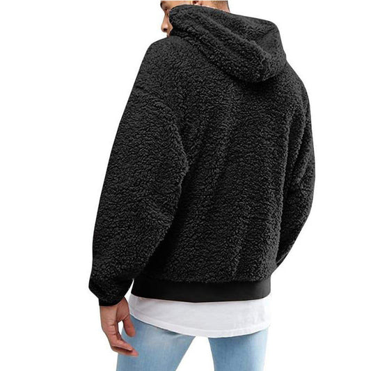 Oversized Fleece Sleeveless Hoodie