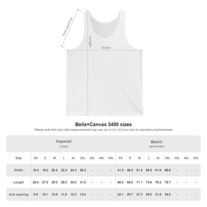 USA Crest Tank Top — Patriotic American Soccer Jersey Graphic