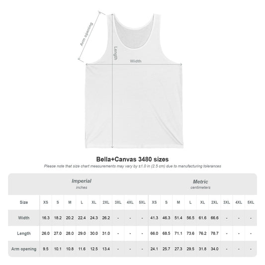 USA Crest Tank Top — Patriotic American Soccer Jersey Graphic
