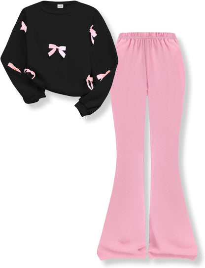 Girls Butterfly Outfit Set