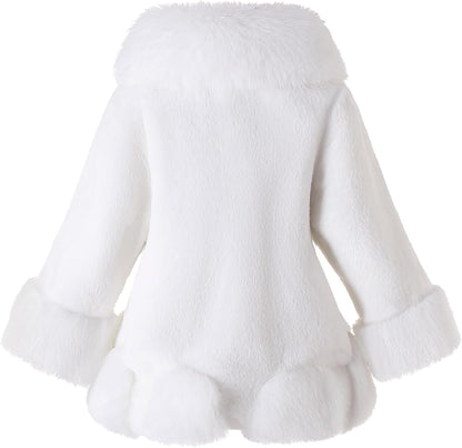 Girls Faux Fur Coat
