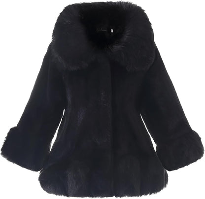 Girls Faux Fur Coat