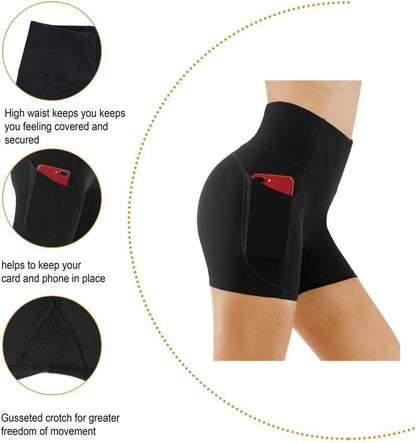 High Waist Yoga Shorts