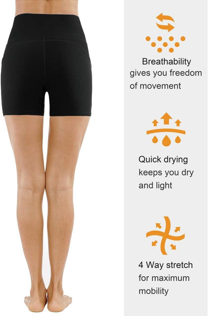 High Waist Yoga Shorts