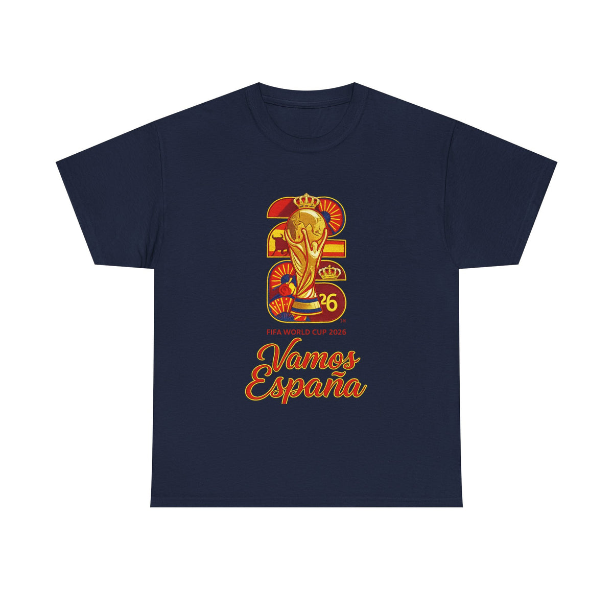 Spain World Cup 2026 T-Shirt – Vamos España Soccer Fan Tee