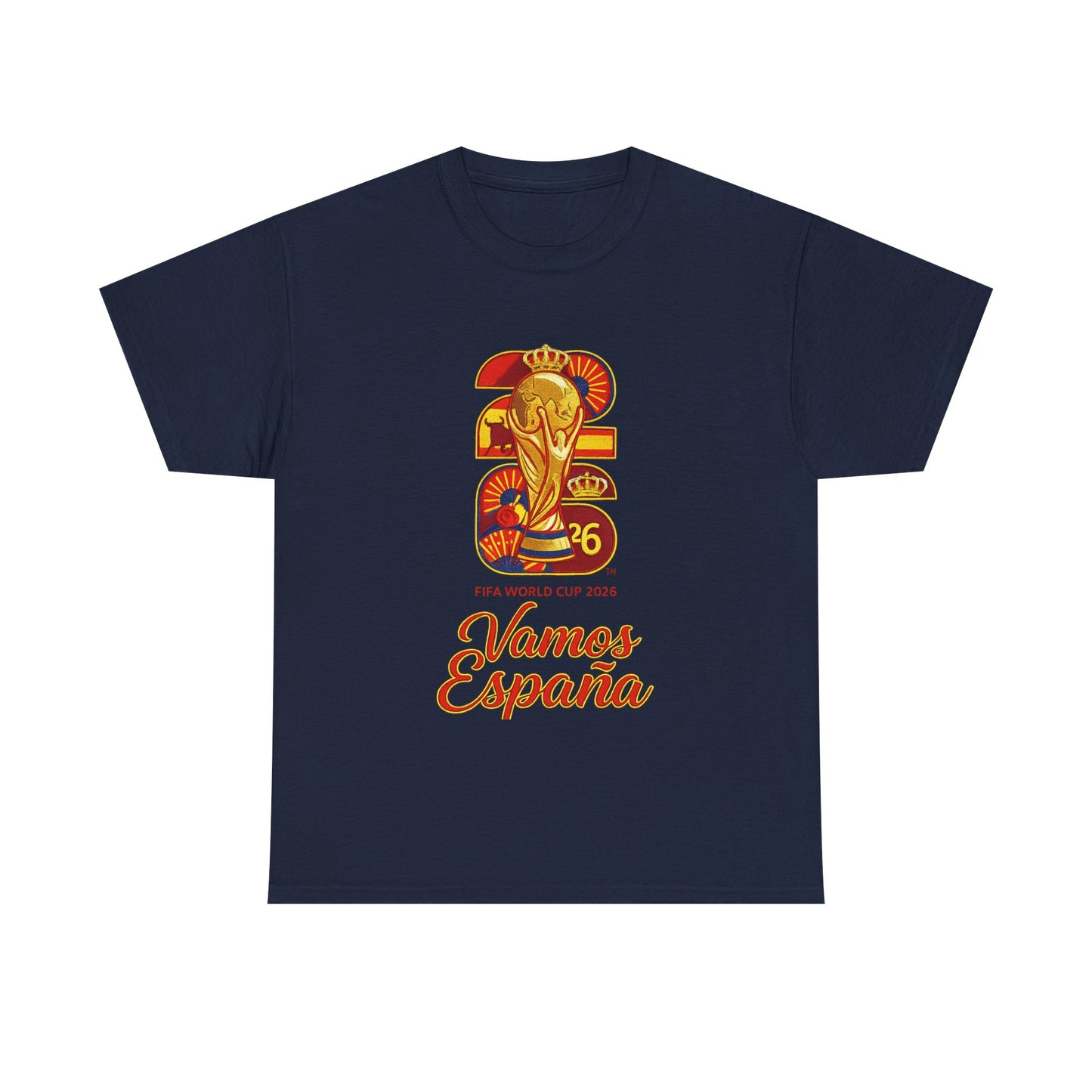Spain World Cup 2026 T-Shirt – Vamos España Soccer Fan Tee