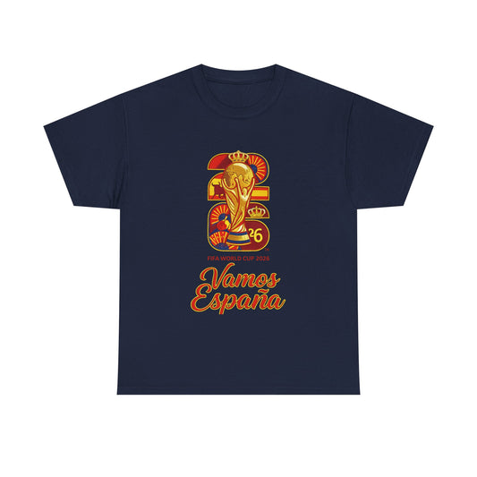Spain World Cup 2026 T-Shirt – Vamos España Soccer Fan Tee