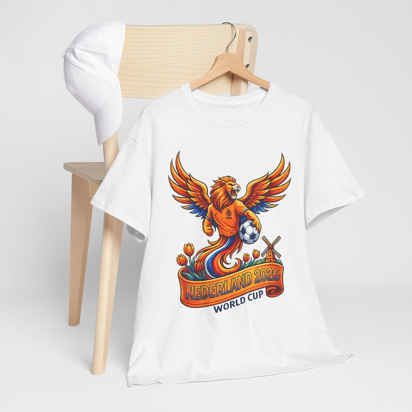 Netherlands 2022 World Cup Lion Graphic Tee