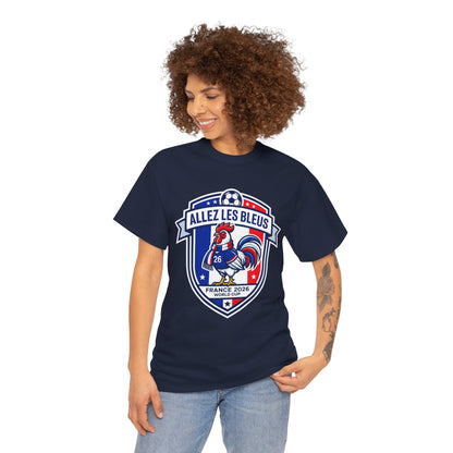 Allez Les Bleus France 2026 Soccer Crest T‑Shirt