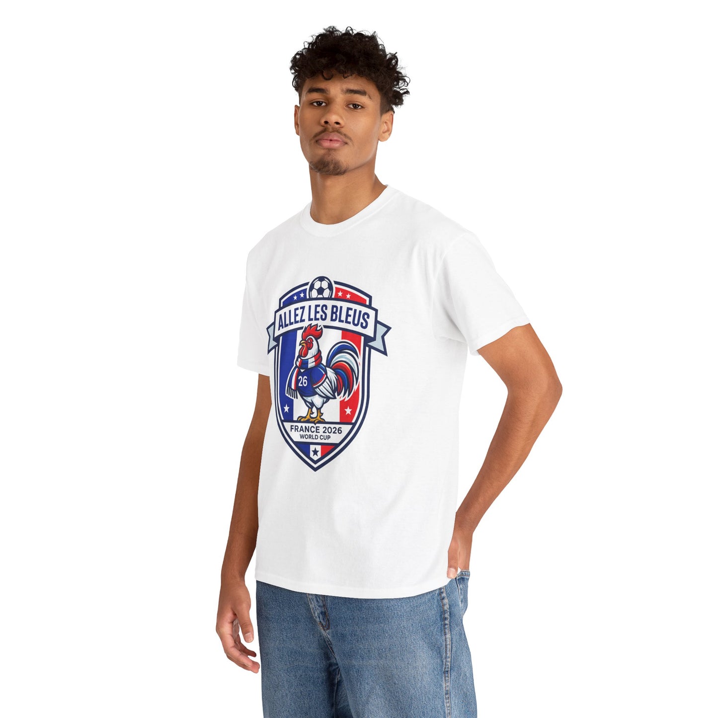 Allez Les Bleus France 2026 Soccer Crest T‑Shirt