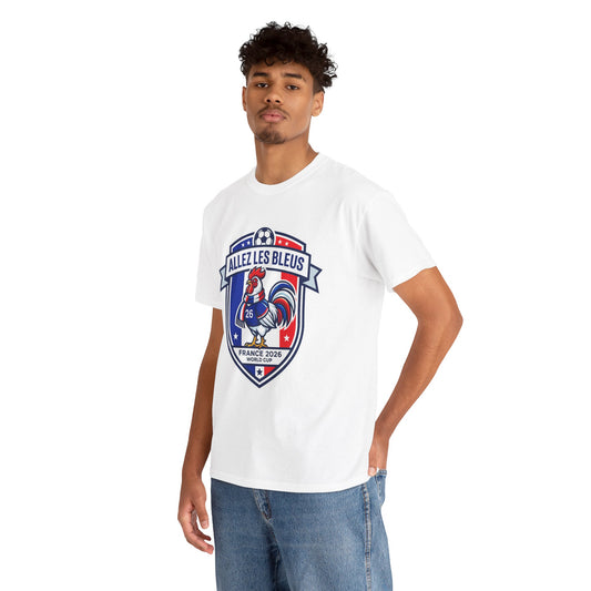 Allez Les Bleus France 2026 Soccer Crest T‑Shirt