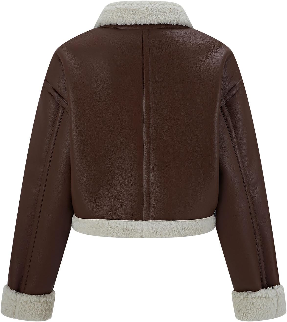 Faux Shearling Moto Jacket
