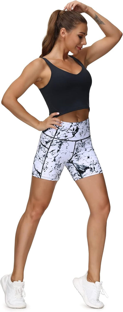 High Waist Yoga Shorts