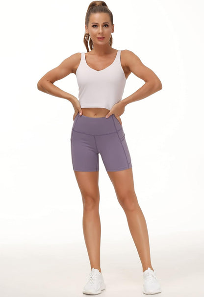 High Waist Yoga Shorts