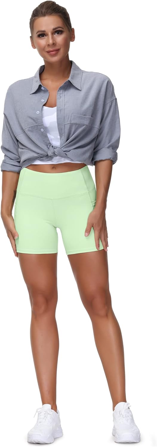 High Waist Yoga Shorts