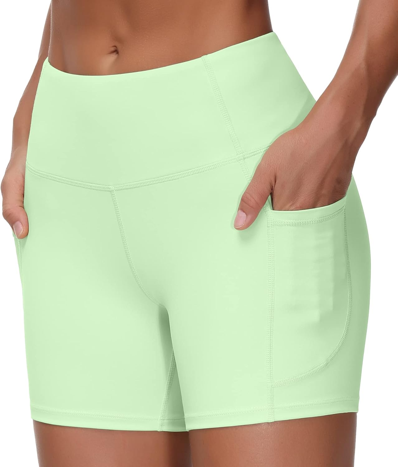 High Waist Yoga Shorts