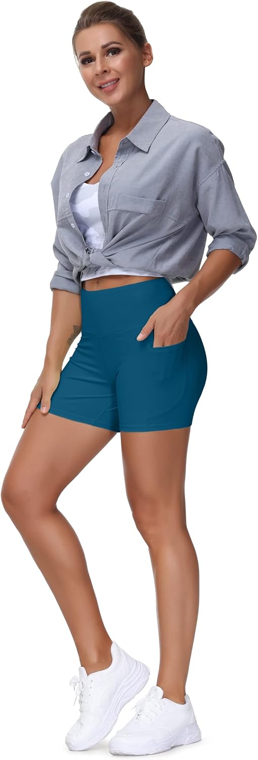High Waist Yoga Shorts