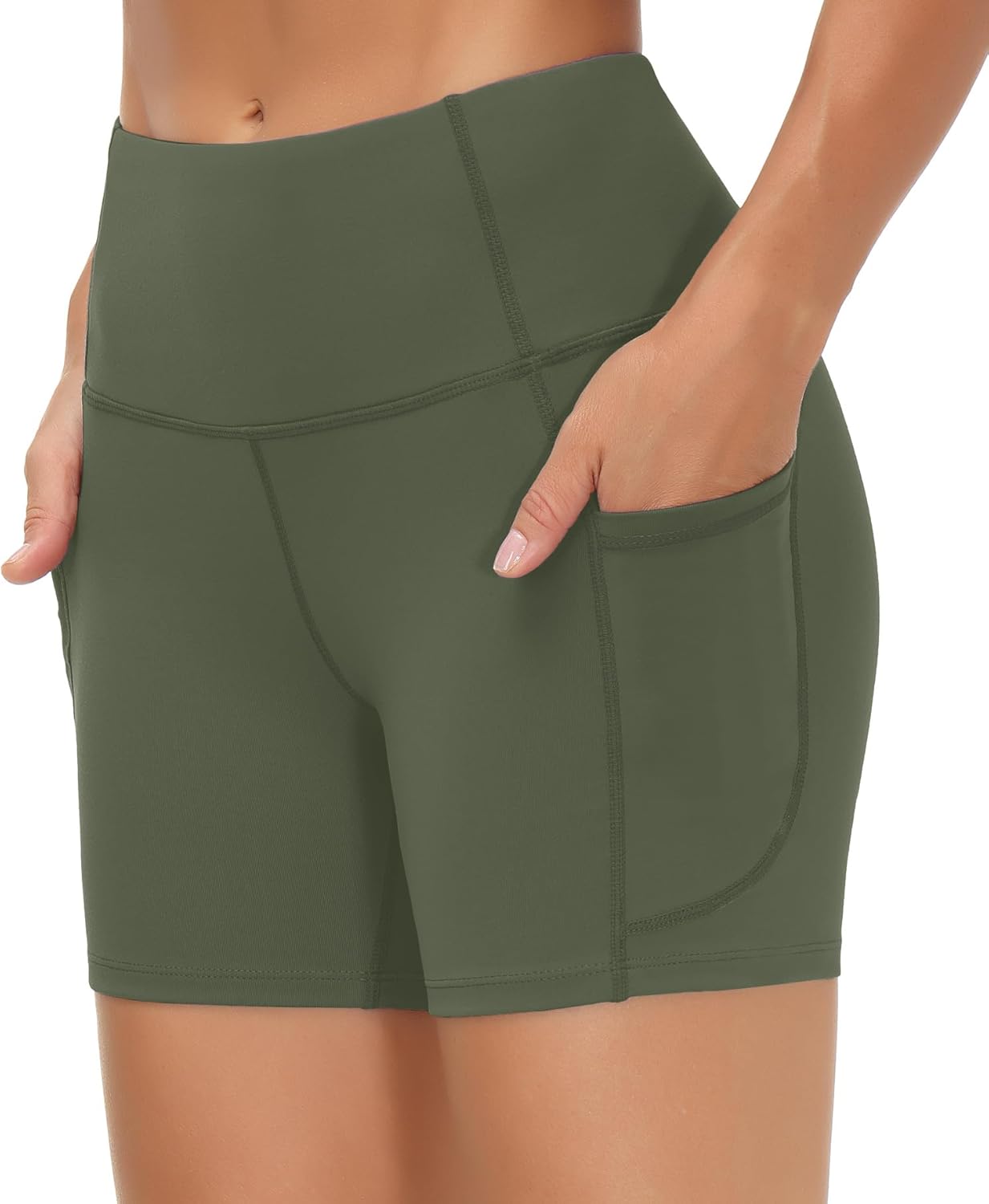 High Waist Yoga Shorts