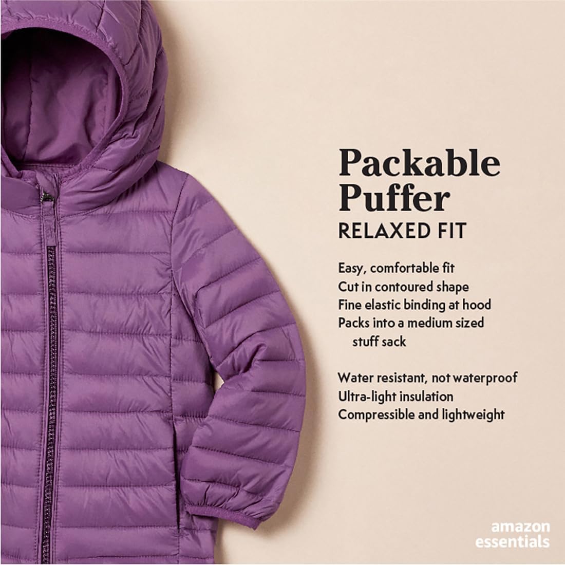 Lightweight Packable Puffer Jacket