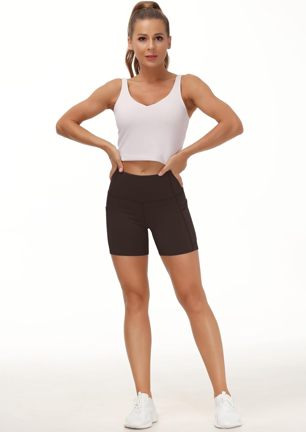 High Waist Yoga Shorts
