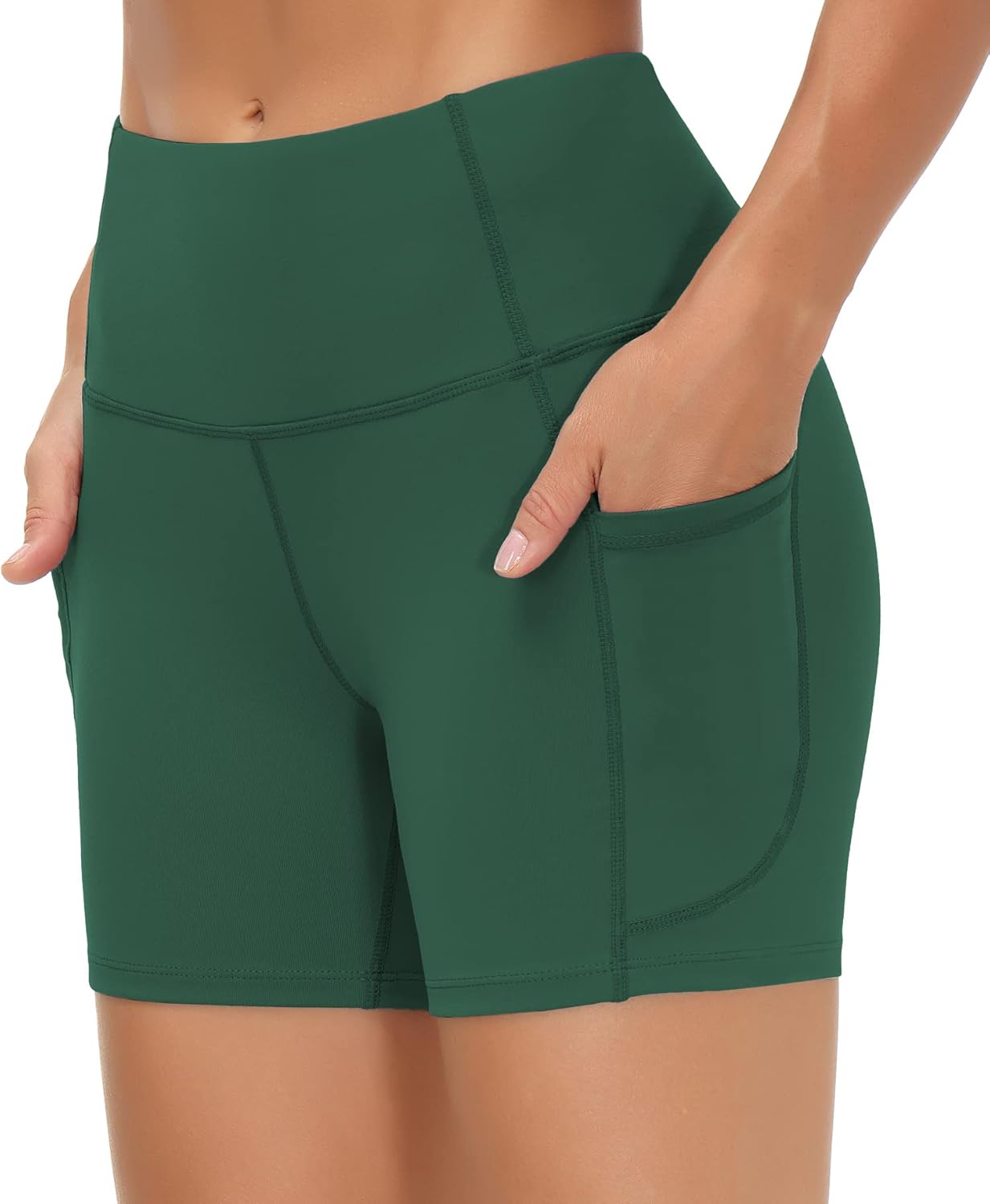 High Waist Yoga Shorts