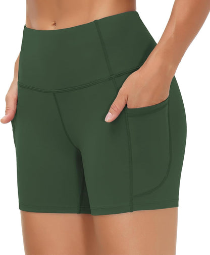 High Waist Yoga Shorts