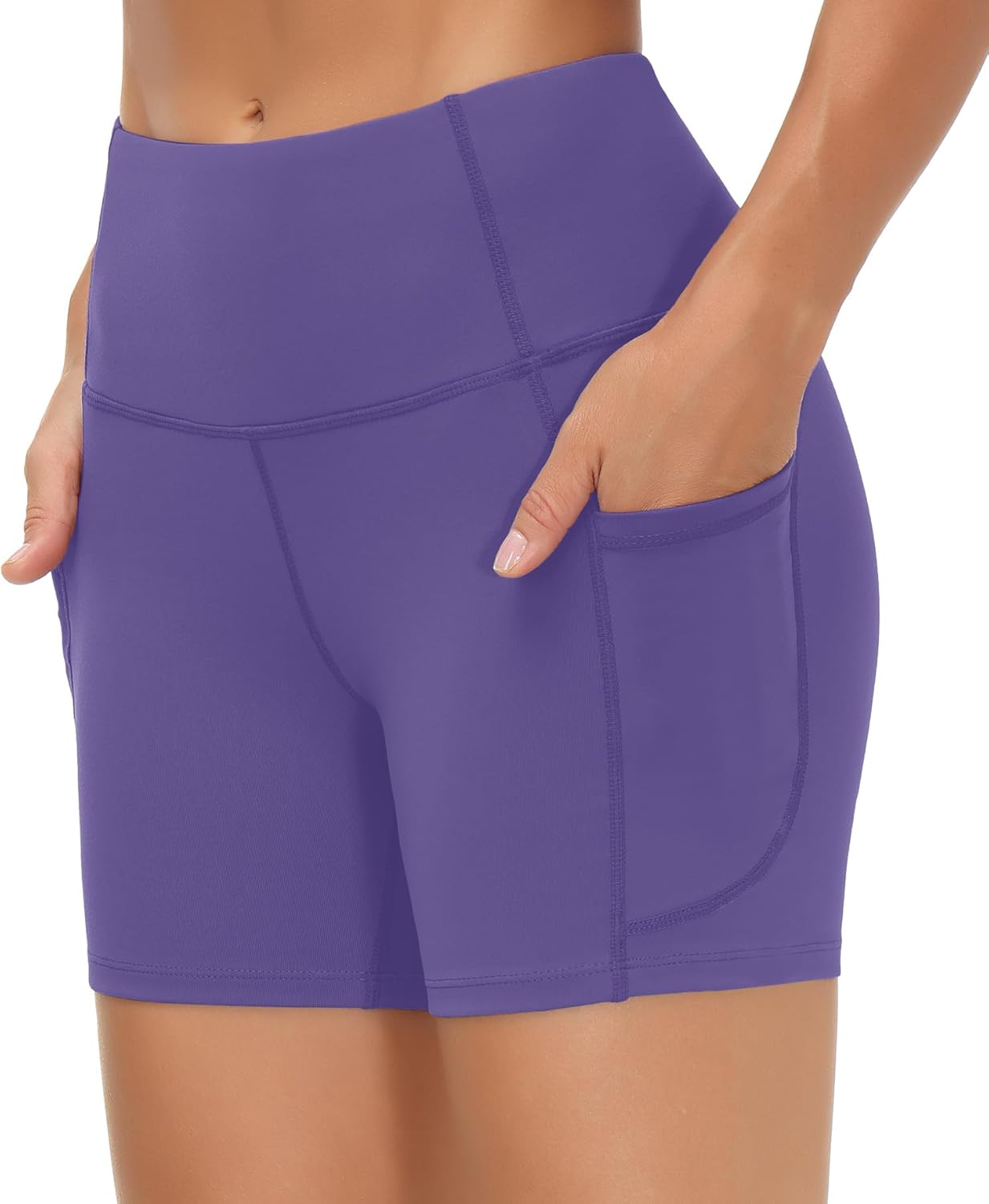 High Waist Yoga Shorts