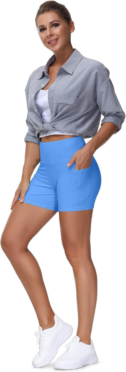 High Waist Yoga Shorts
