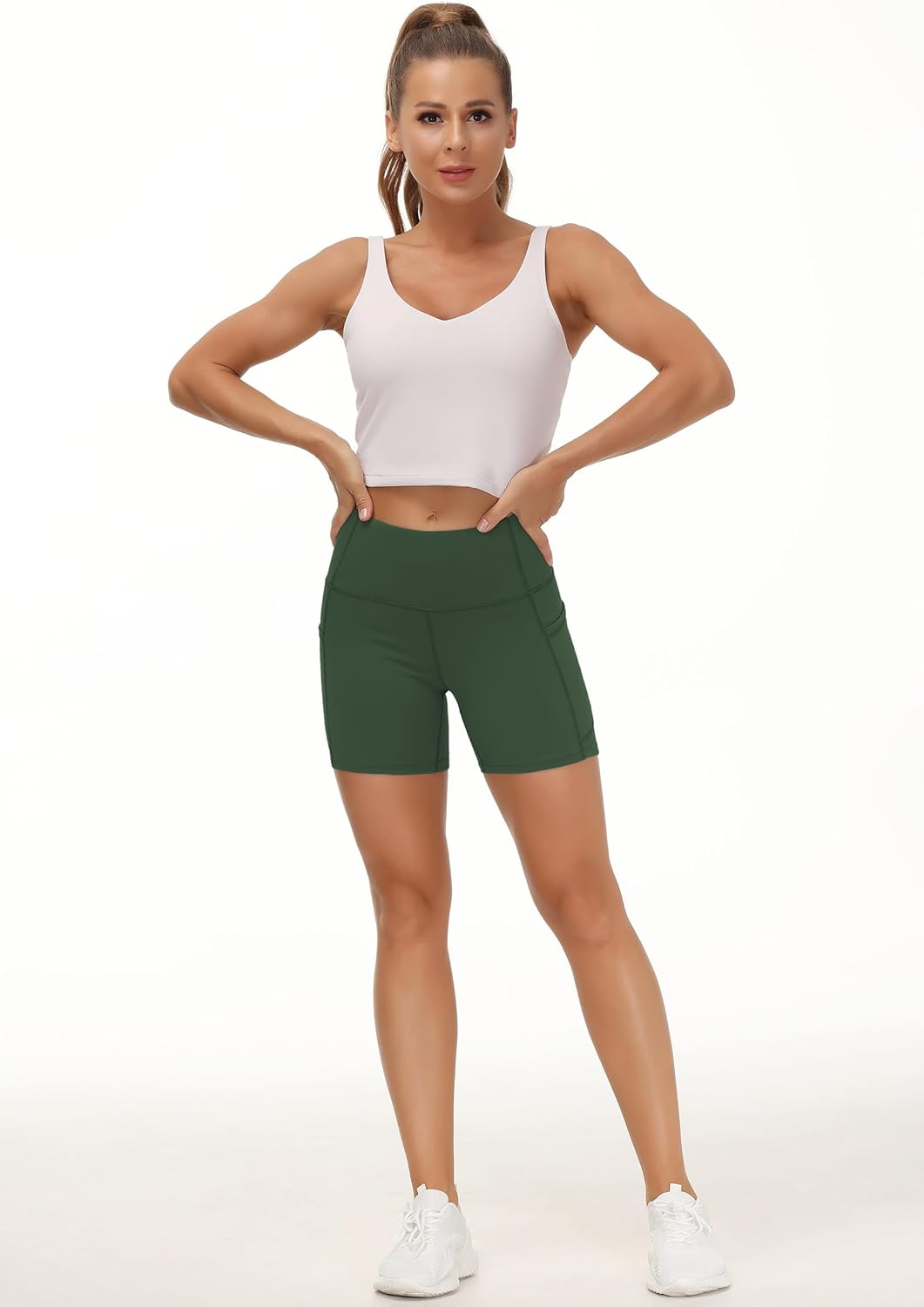 High Waist Yoga Shorts