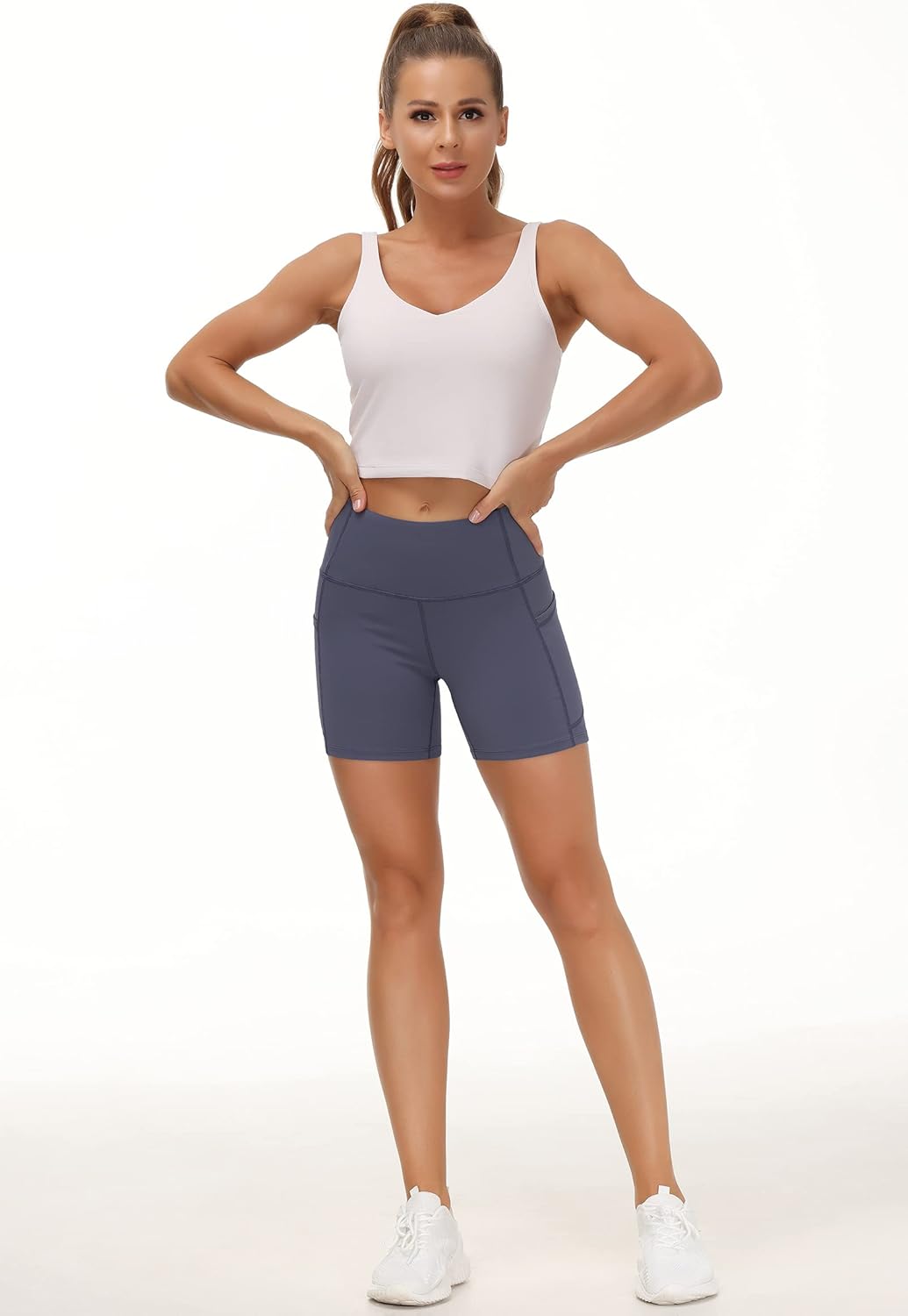 High Waist Yoga Shorts