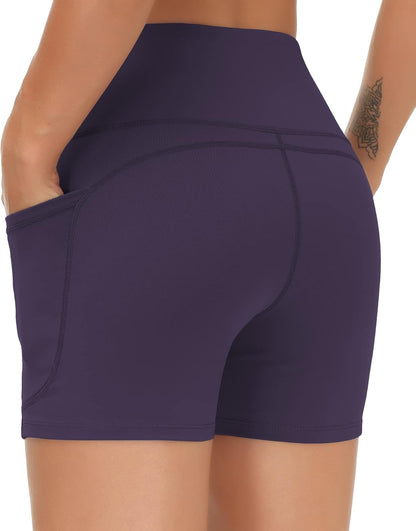 High Waist Yoga Shorts