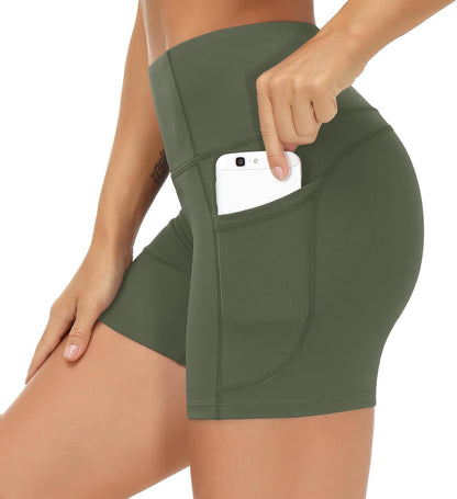 High Waist Yoga Shorts