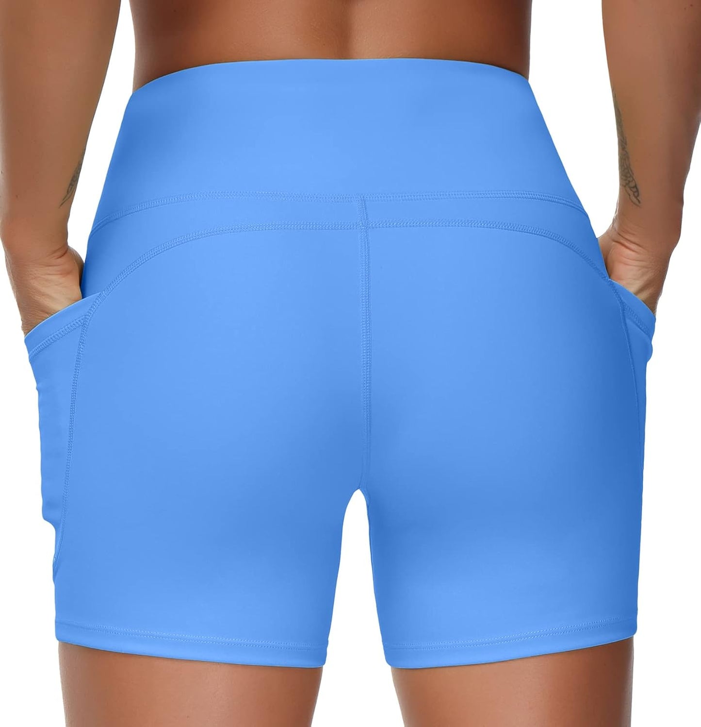 High Waist Yoga Shorts