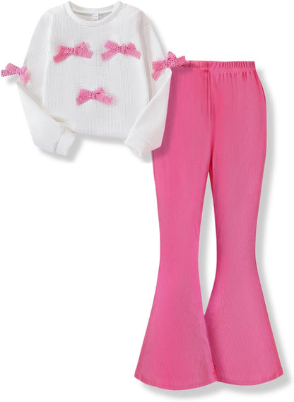 Girls Butterfly Outfit Set