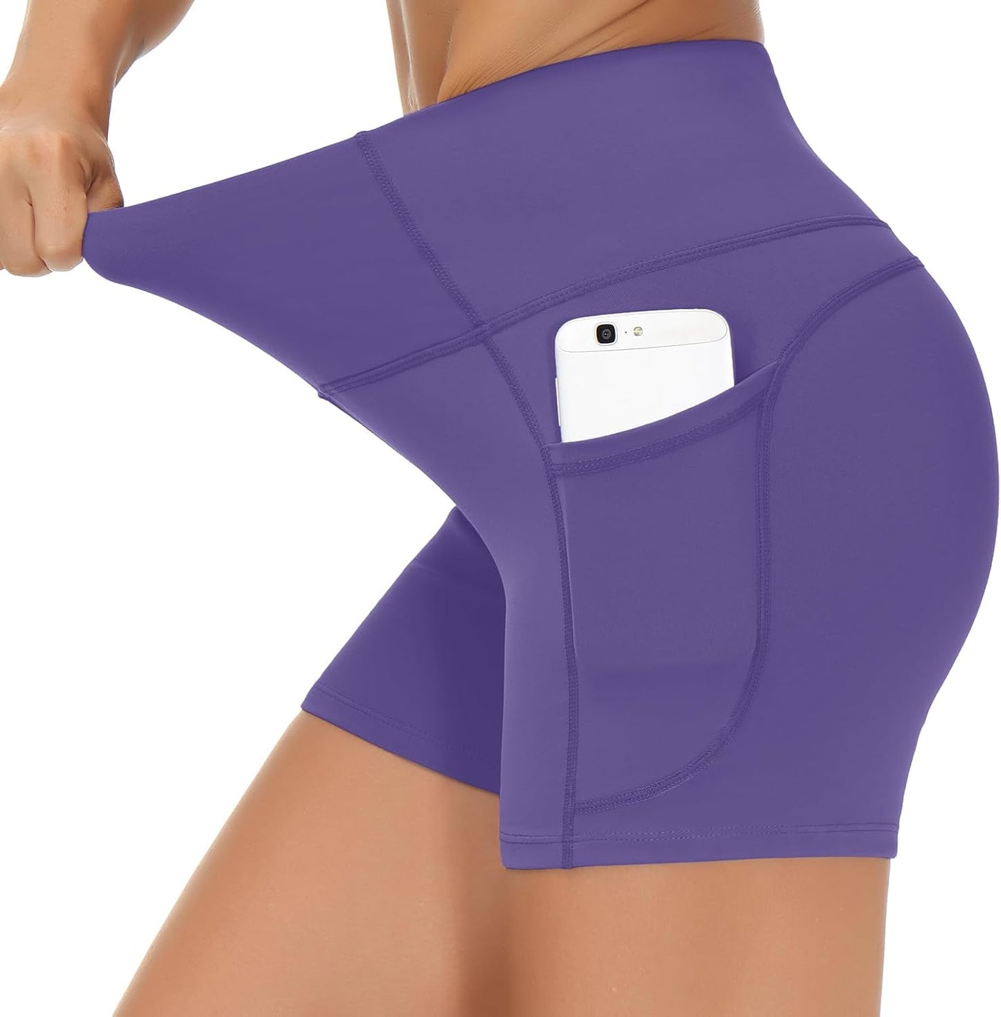 High Waist Yoga Shorts