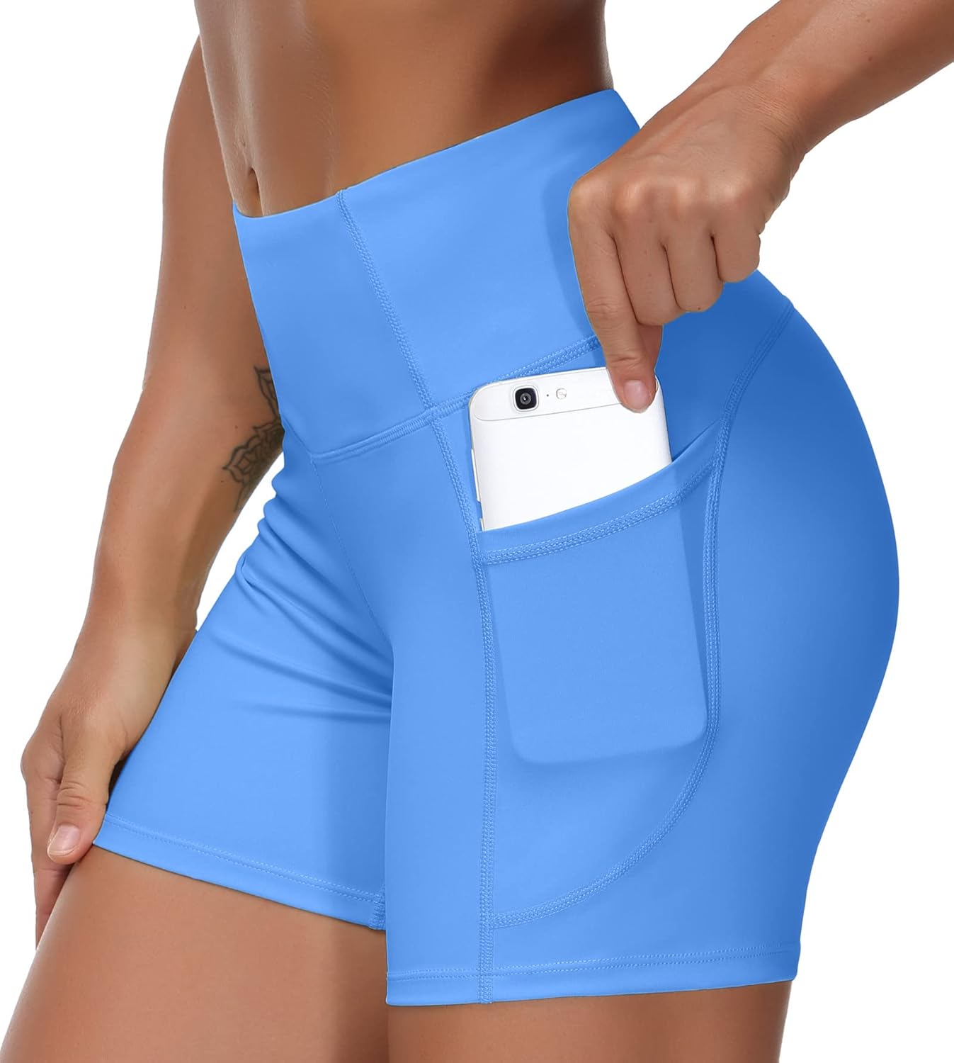 High Waist Yoga Shorts