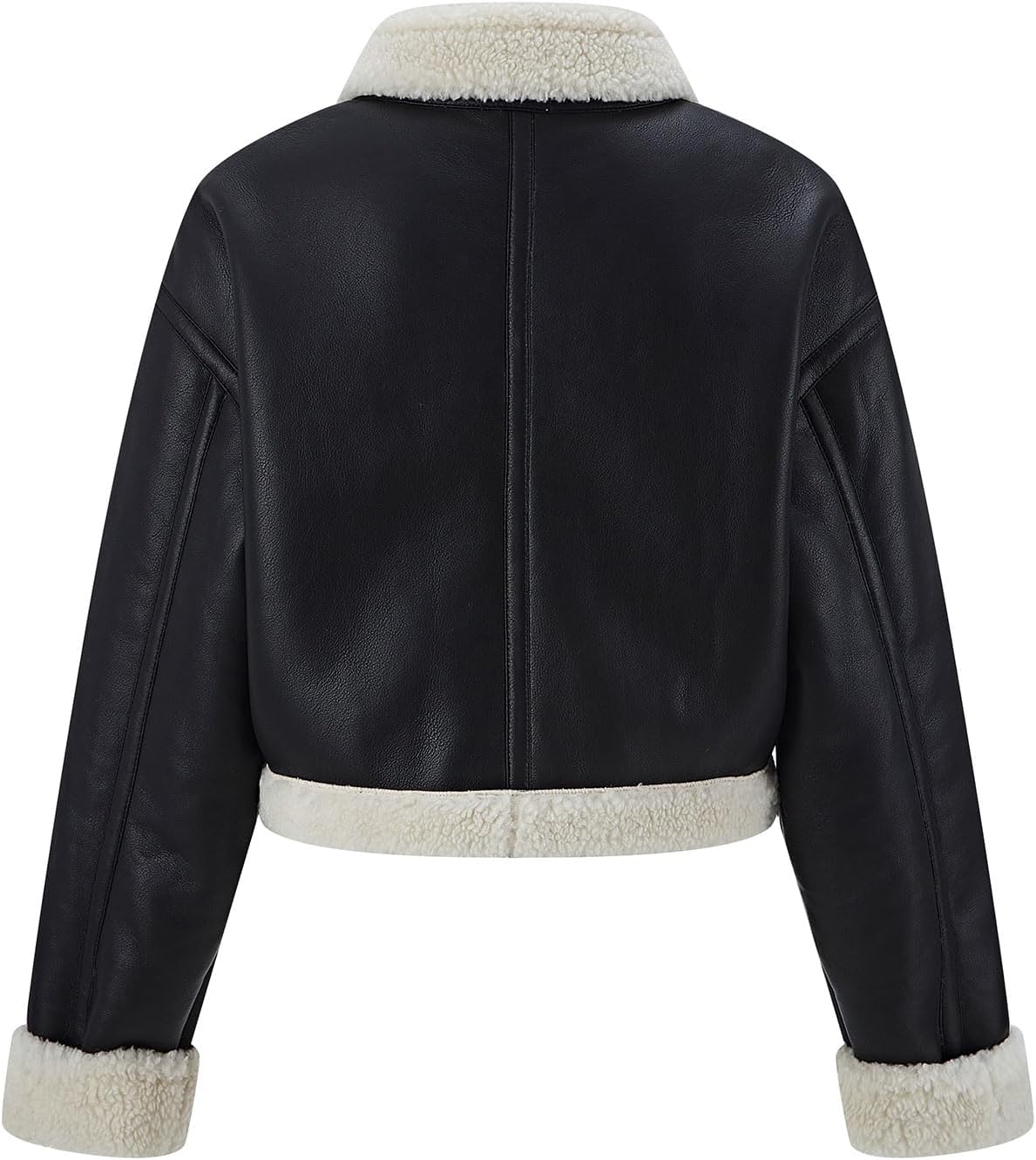 Faux Shearling Moto Jacket