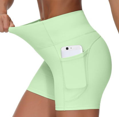 High Waist Yoga Shorts
