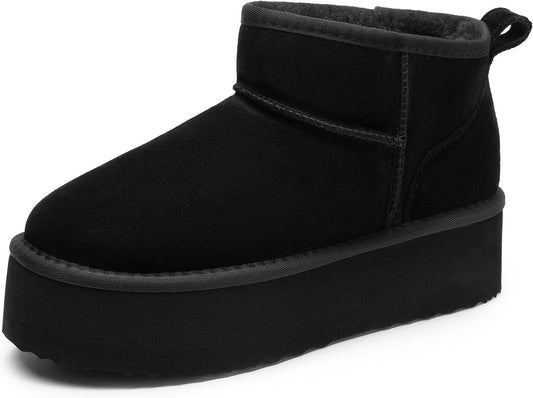 Emily | Stylish Comfortable Platform Mini Boots 1