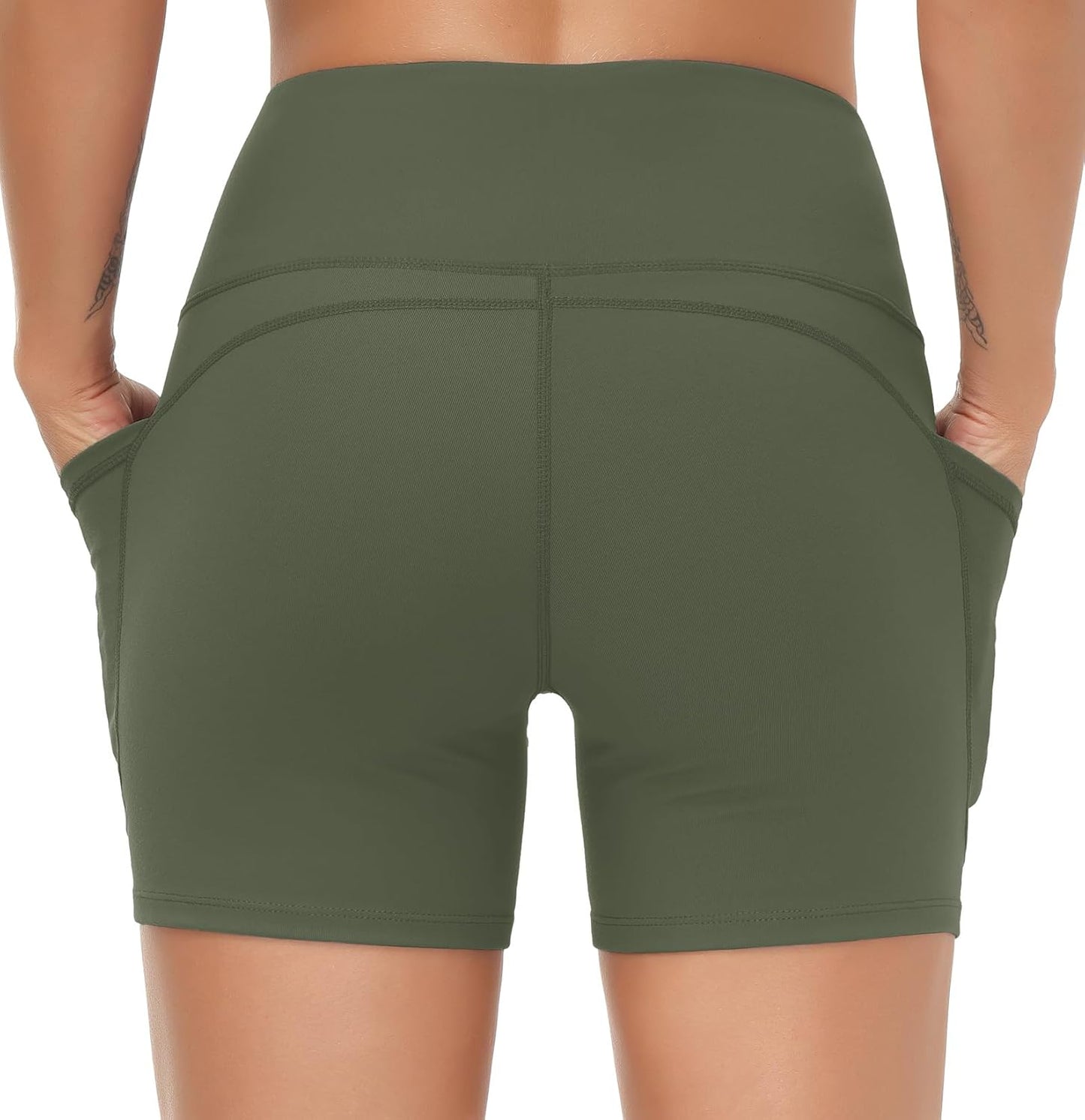 High Waist Yoga Shorts