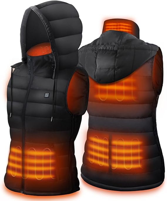 Heated Hooded Vest